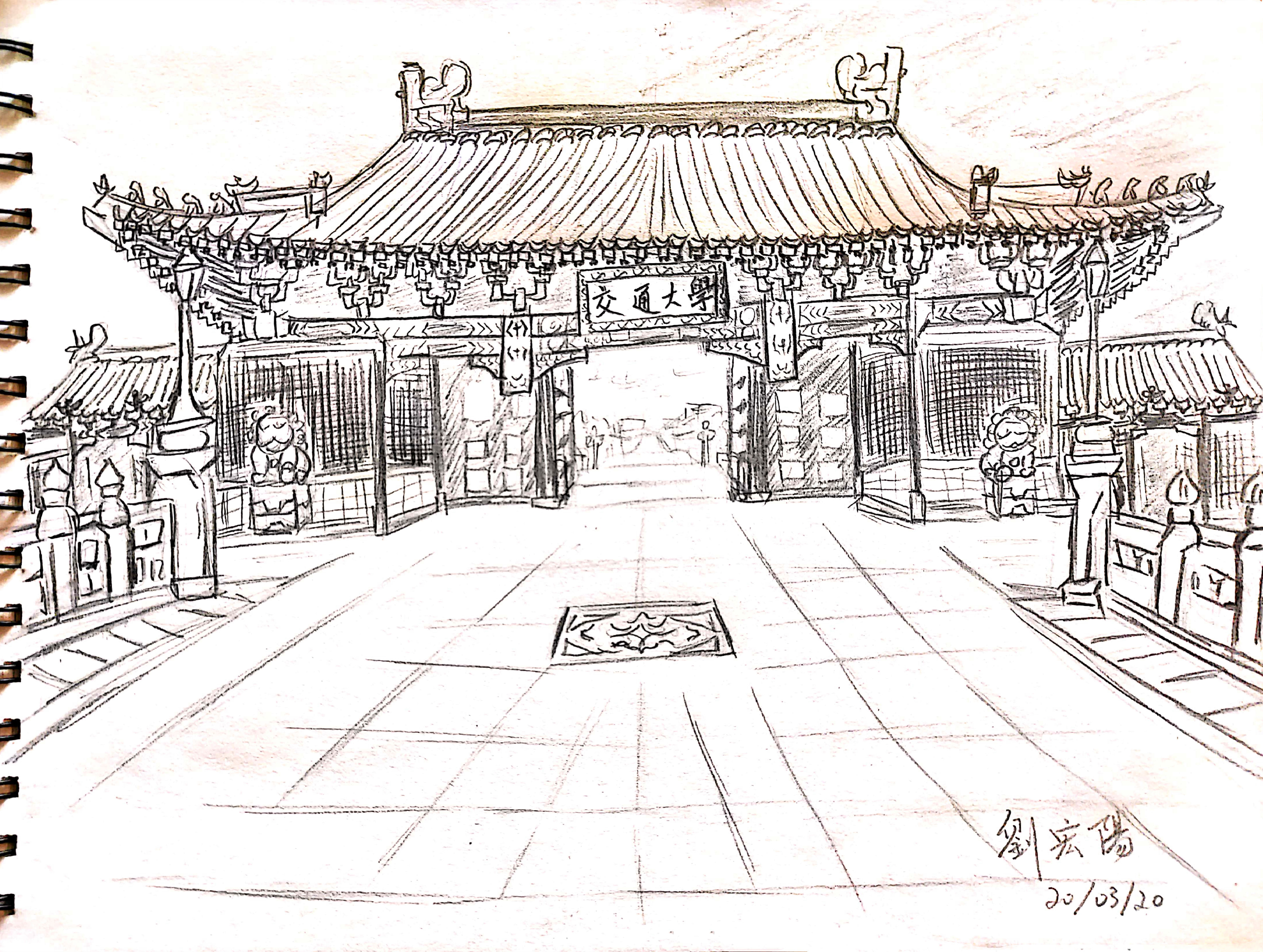 速写-东大门